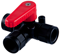 Three Way Plastic Ball Valves Configurator